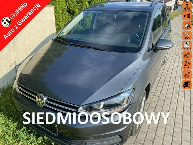 Volkswagen Touran 7 miejsc/2,0 TDI 150KM/Parktronik/Podgrz fotele/Nawigacja dotykowa III (2015-)