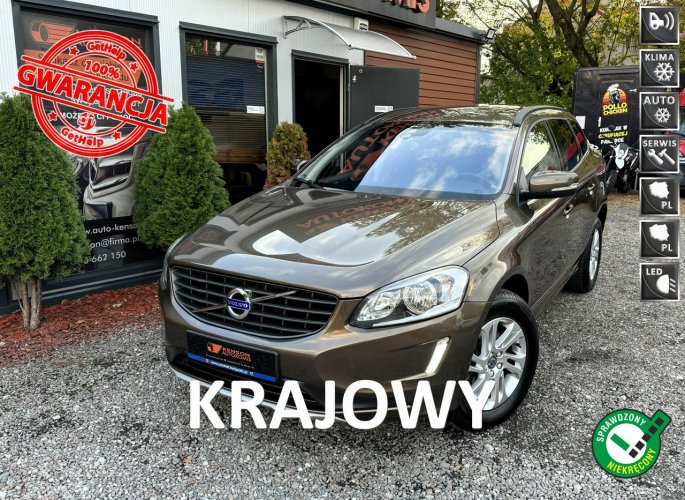 Volvo XC 60 Polski Salon, Nowy Rozrząd, Nowe Sprzęgło, Bezwypadkowy, LED I (2008-2017)