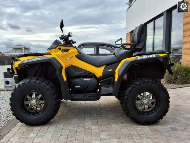 Can-Am Outlander Max V twin 500max  4x4  bardzo zadbany ATV QUAD zadbany homologacja l7e