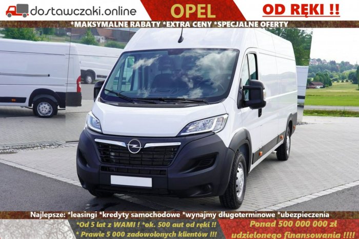 Opel Movano L4H2 140KM oraz 165KM od ręki w EXTRA cenie !!