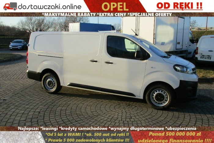 Opel Vivaro Extra Long L2H1 2.0 144KM, max długi XL, NAJNIŻSZA cena, od ręki !!