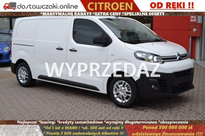 Citroen Jumpy Furgon M 1.5 120KM, Moduwork, Visibility, ostatni od ręki w tej cenie!