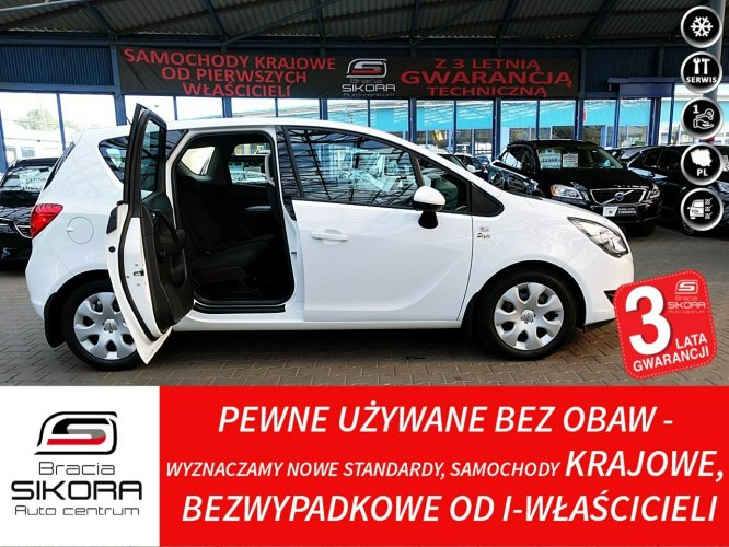 Opel Meriva TEMPOMAT 3Lata GWARANCJA I-wł Kraj Bezwypadkowy 1.4 16V BENZYNA Enjoy II (2010-)