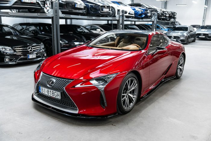 Lexus LC 500 V8 477KM. Salon PL. Bezwypadkowy. MAXTON Design. FV23%. Ideał.