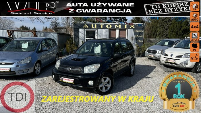 Toyota RAV-4 Nowy Rozrząd * Dwumasa * Super Stan * 4x4 / Hak * Możliwa zamiana II (2000-2005)