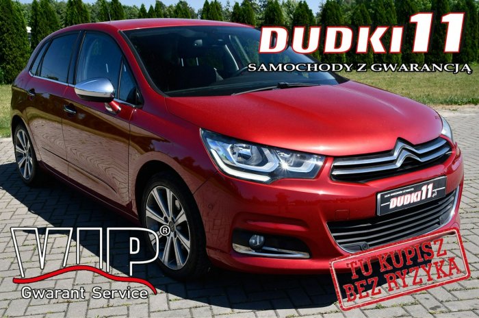 Citroen C4 1,2Turbo Dudki11 Serwis,Klimatronic 2 str.Navi,Asystent Pasa Ruchu.OKA II (2010-)