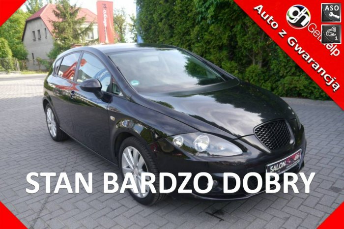 Seat Leon 1.6tdi Stan b.dobry 100%bezwypadkowy z Niemiec Gwarancja 12mcy Servis II (2005-2012)