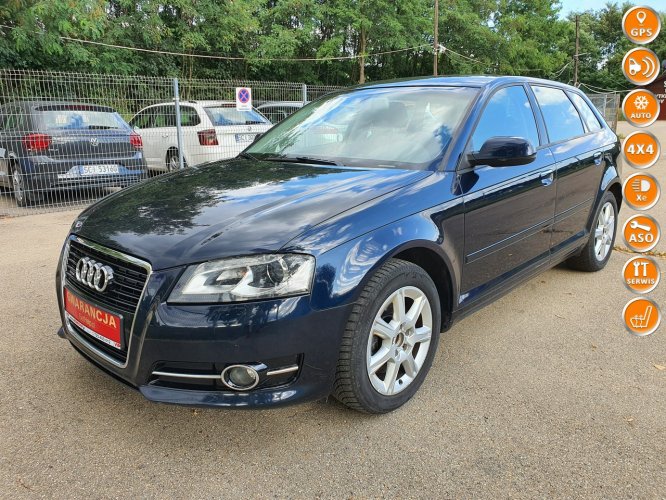 Audi A3 FULL-Quattro-4x4-LED-S Line-NAVI-Grz.Fot-6Bieg-SuperStan-Serwis-OKAZJA 8P (2003-2012)