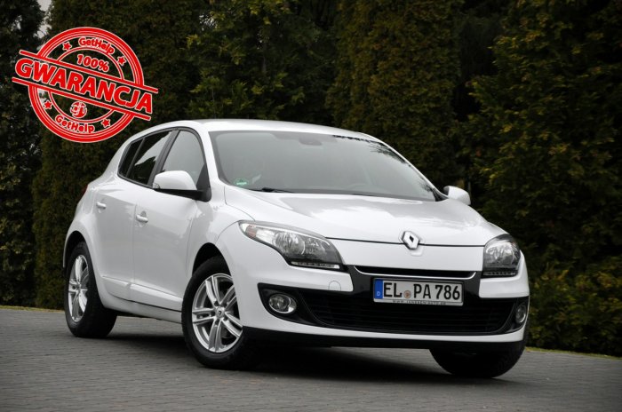 Renault Megane 1.6i(100KM)*Lift*Led*Duża Navi*Welur*2xParktronik*I Wł*Alu16"ASO III (2008-2016)