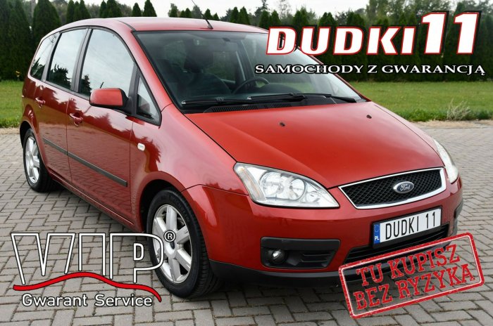 Ford C-Max 1,6Benz klimatronic,Hak.Tempomat,EL.szyby>Centralka,kredyt.OKAZJA I (2003-2010)