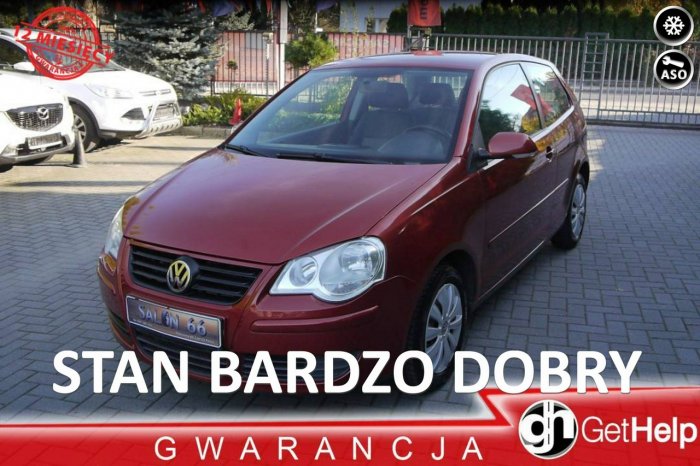 Volkswagen Polo 1.2 klima bez rdzy i korozji Stan b.dobry z Niemiec Gwarancja 12mcy IV FL (2005-2009)