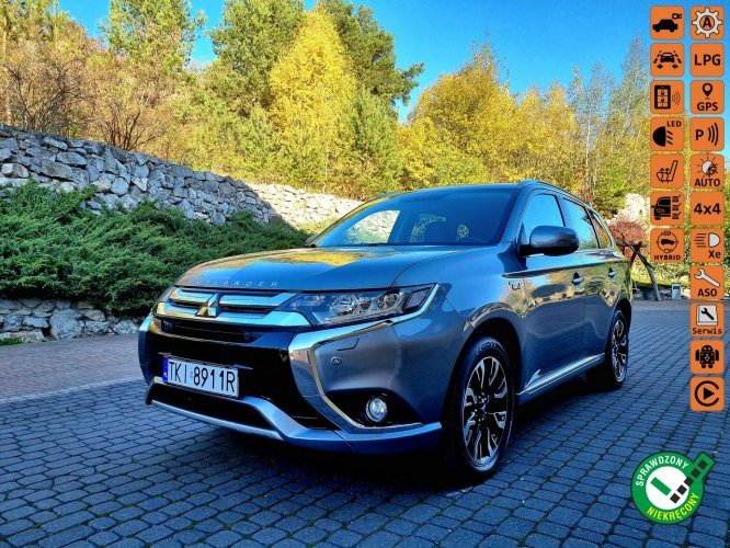 Mitsubishi Outlander 4x4 Hybryda Plug-in Bezwypadek Serwis Lift III (2012-)