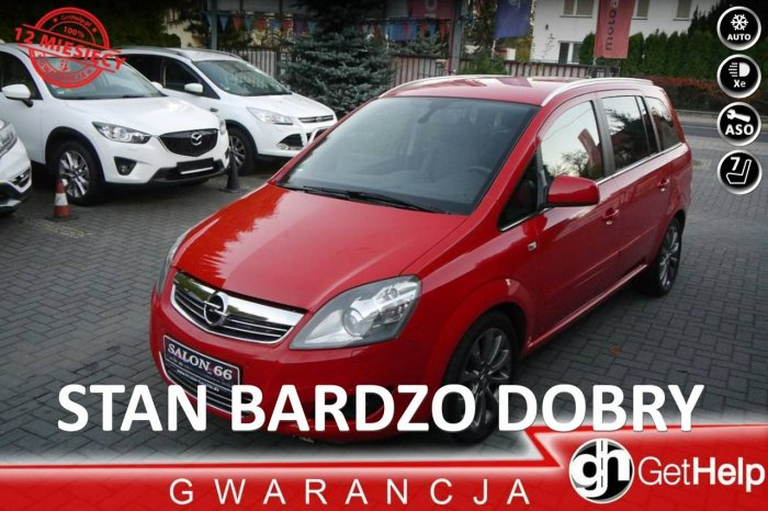 Opel Zafira 1.7d 7os Xenon Navi Stan b.dobry bezwypadkowy Gwarancja 12m z Niemiec B (2005-2011)