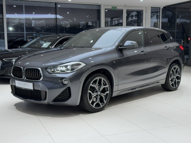 BMW X2 sDrive18i, M-SPORT X, LED, Salon PL, 1-wł, FV-23%, gwarancja, DOSTAWA F39 (2017-2023)