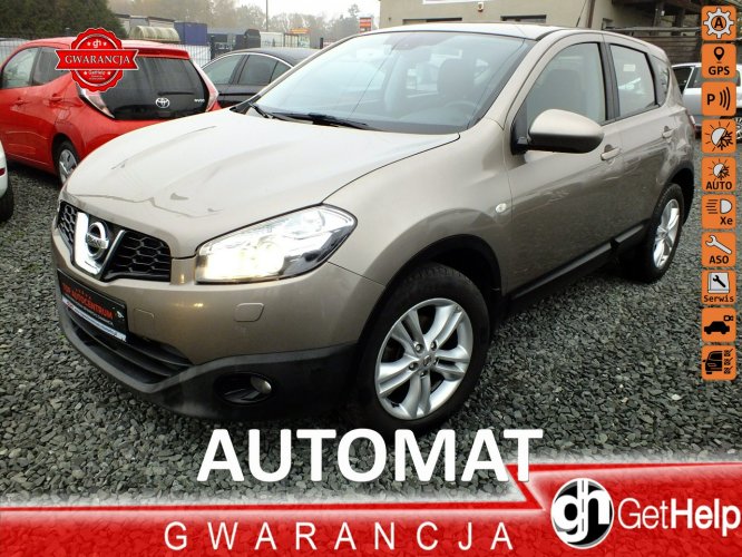 Nissan Qashqai  1.6 Benzyna  117 KM Automat, Klimatronic, kamera, navi, 2x alu I (2007-2013)