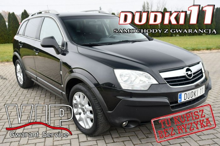 Opel Antara 2,4Benz DUDKI11 Serwis.4x4,Podg.Fot.Navi,Hak.Parktronic,kredyt.OKAZJA