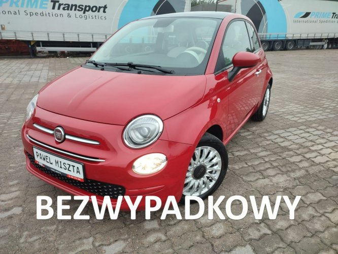 Fiat 500 Szklany dach podgrzewane fotele klimatronik I (2007-)