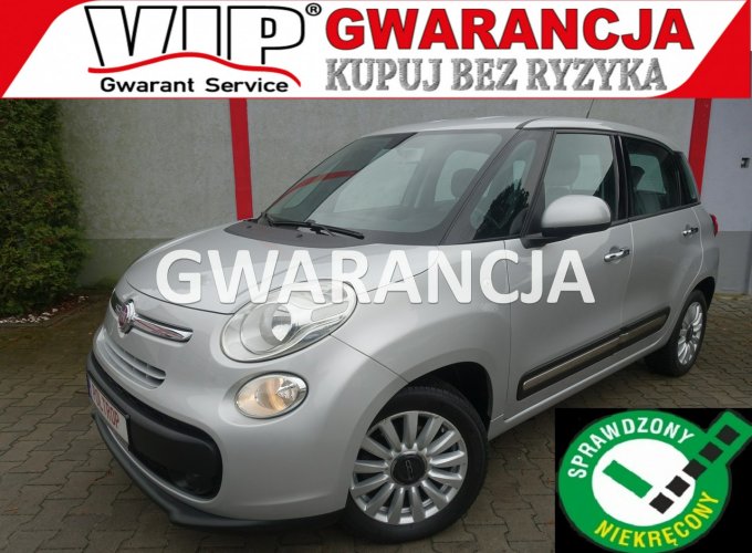 Fiat 500L 1,4i Klimatyzacja Alu Światła dzienne Bluetooth Opłacony VIP Gwarancja