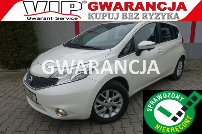 Nissan Note 1,2i Navi Alu Klimatronik Kamera360  rej.2014 VIP Gwarancja II (2013-)