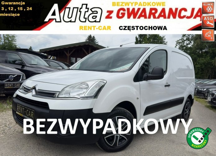 Citroen Berlingo 1.6D 75PS-Bez DPF OPŁACONY Bezwypadkowy Klima Serwis GWARANCJA