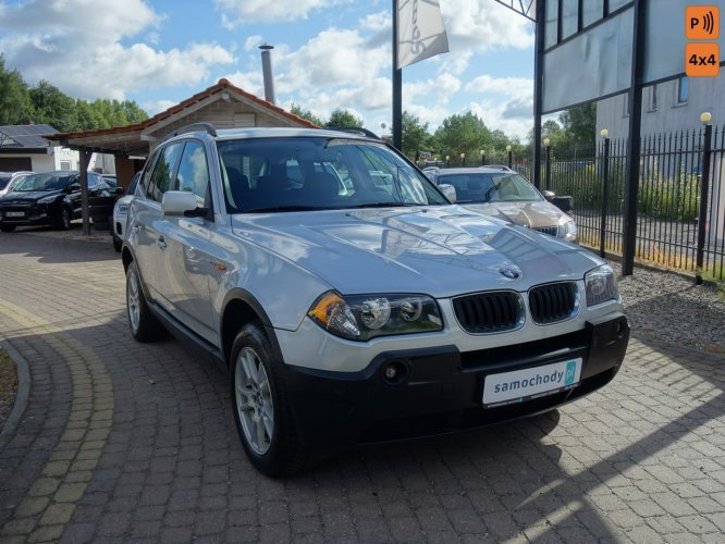 BMW X3 BMW X3 2005r 2.0 diesel 150km 4x4 grzane fotele hak klima E83 (2003-2010)