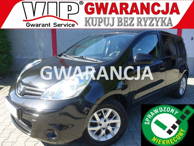 Nissan Note 1,4i Navi Alu Klimatronik Opłacony Bezwypadkowy VIP Gwarancja I (2005-2013)