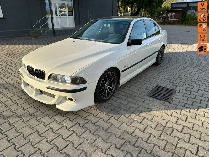 BMW 520 2.0i 6cyl, Gaz LPG, Duza navi, mały przebieg, Alu18, Karoseria super E39 (1996-2003)