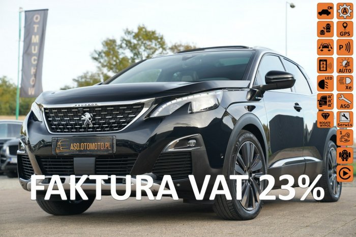 Peugeot 3008 GT ful led skóra masaze ACC kamery EL.KLAPA nawi blis PANORAMA MAX 4x4 II (2016-)