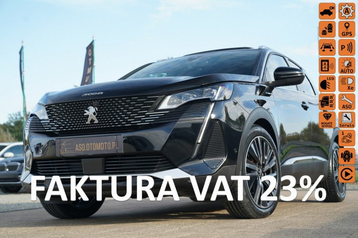 Peugeot 3008 GT ful led skóra masaze ACC kamery EL.KLAPA nawi blis PANORAMA MAX 4x4 II (2016-)