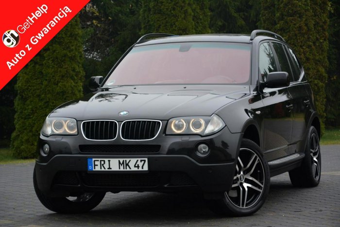 BMW X3 2.0d(177KM)Lift Navi Prof Skóry Panorama 2xParktr Xenon Progi aso bmw E83 (2003-2010)