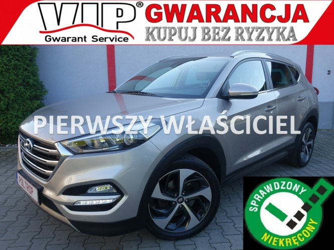 Hyundai Tucson 2,0D Skóra Navi Klimatronik Alu 1.Właściciel rej.2016 VIP Gwarancja III (2015-2020)