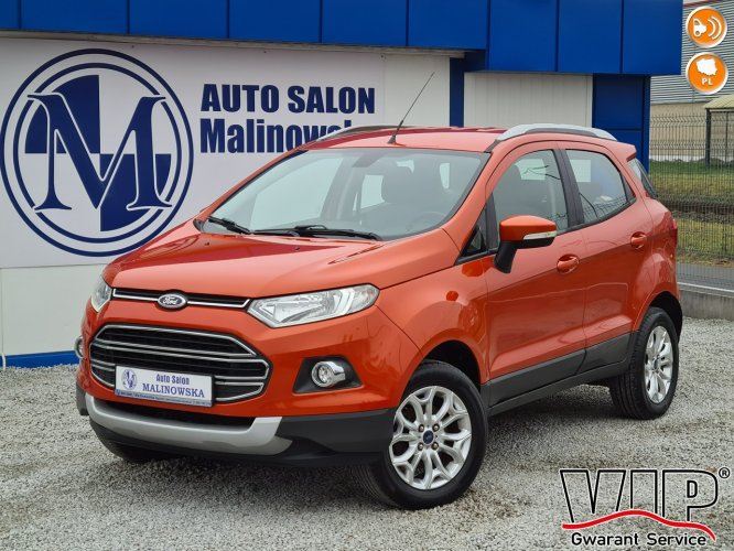 Ford EcoSport Klimatronik Wolne Ręce PDC Sensory Tempomat Halogeny Komputer Alu II (2013-)