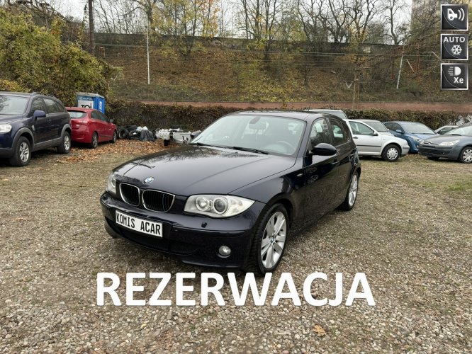 BMW 116 1.6i-116km-Bezwypadkowy-Ksenon-2xPDC-Klimatronik-Tempomat-Komputer-ALU E87 (2004-2013)