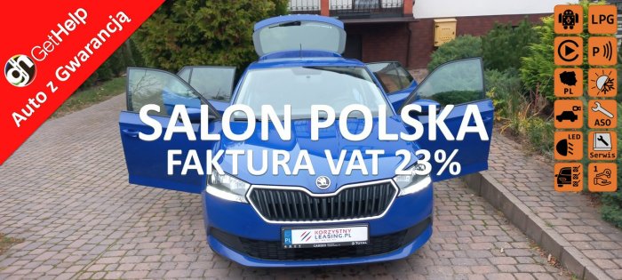 Škoda Fabia Salon PL Instalacja Gazowa Landi Renzo 1.0 MPI+LPG F.Vat 23% 29900 net III (2014-)