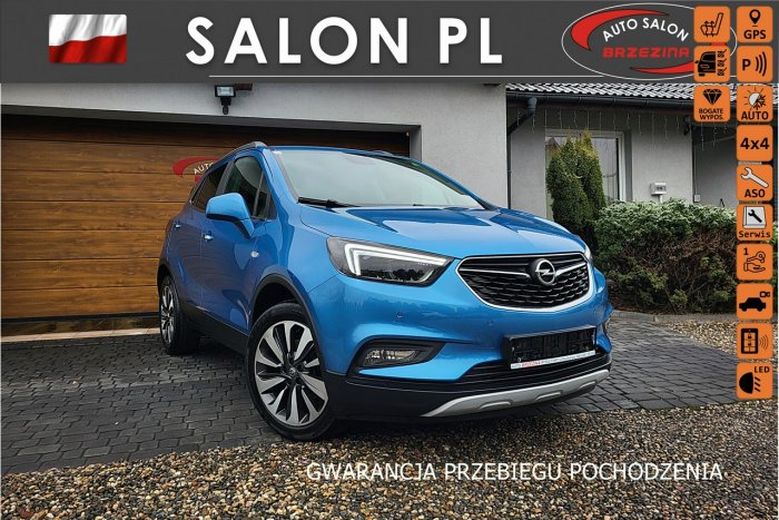 Opel Mokka serwis ASO, 4x4, Full Led, dodatkowy komplet kół I (2012-2019)