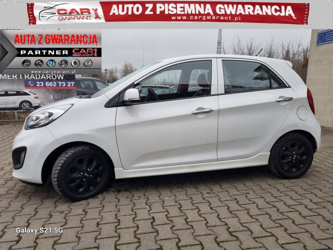 Kia Picanto II 1.2 86 KM półskóry alufelgi klimatyzacja super stan gwarancja