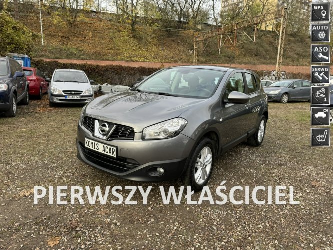 Nissan Qashqai LIFTING-1.6i-117km-Serwisowany-Bezwypadkowy-Nawigacja-Kamera-Tempomat I (2007-2013)