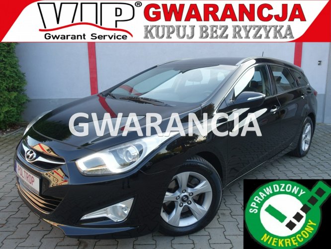 Hyundai i40 1,7D Navi Alu Klimatronik Ledy Kam.Cof. Bezwypadkowy VIP Gwarancja