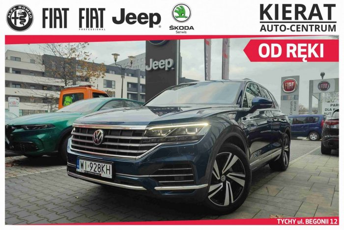 Volkswagen Touareg bezwypadkowy, serwisowany w ASO, I-szy właściciel - faktura VAT III (2018-)