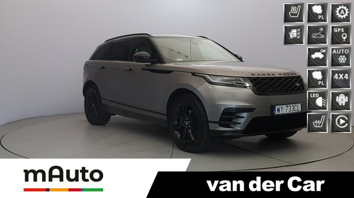 Land Rover Range Rover VELAR 2.0 P300 Si4 R-Dynamic ! Z polskiego salonu ! FakturaVAT !Pneumatyka !