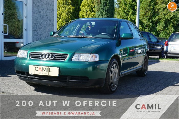 Audi A3 1.8 TurboBenzyna 150KM, ubezpieczone, zarejestrowane, sprawne, 8L (1996-2003)