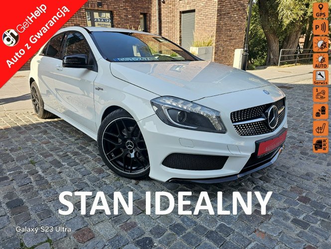 Mercedes A 180 AMG Line Alkantara Bezwypadkowy Ks.Serwisowa W176 (2012-)