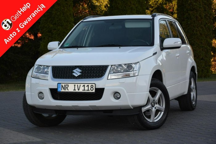 Suzuki Grand Vitara 2.4b169 KM 4x4 Xenon Duża Navi Webasto  ASO Hak lakier oryginał II (2005-)