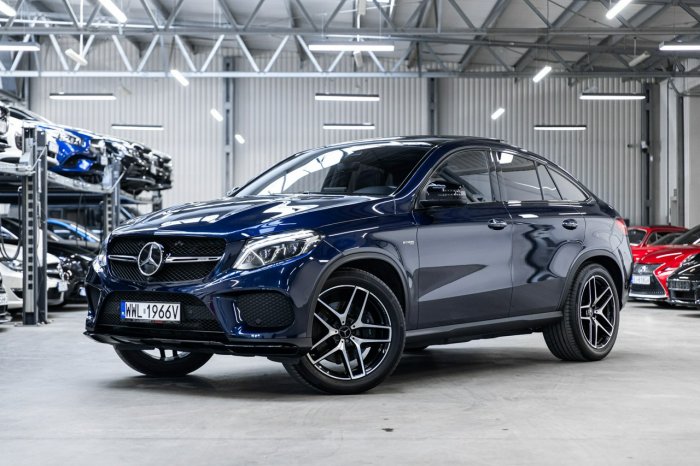 Mercedes GLE 43 AMG AMG Coupe 4Matic 390 KM. Salon PL. Bezwypadkowy. Akt. tempomat. Hak. W166 (2015-2019)