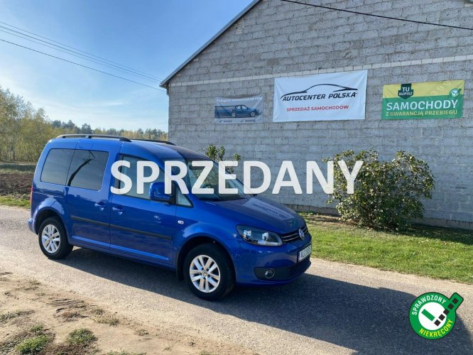 Volkswagen Caddy 2.0 MPI 109 KM  5 osobowy  przebieg jedyne 43tys km NOWY Gaz/LPG III (2004-)