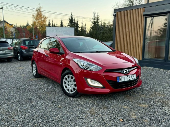 Hyundai i30 Hyundai I30 Auto z gwarancją, piękny czerwony kolor, niski przebieg, s II (2012 - 2016)