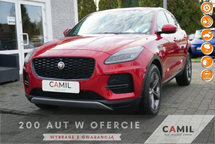 Jaguar E-Pace R-Dynamic 4x4 AWD D200, super stan, rok gwarancji w cenie, I (2017 -)