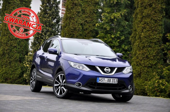 Nissan Qashqai 1.2i(115KM)*Radar*Full Led*Navi*Kamera*Panorama*Skóry*Alu19"ASO*Full II (2013-2021)