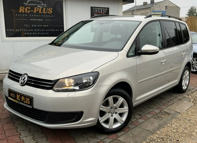 Volkswagen Touran 1,6TDi 105ps*Bezwypadkowy-ORYGINAŁ*Klimatronik*Mega-Zadbany*IDEAŁ-STAN II (2010-2015)