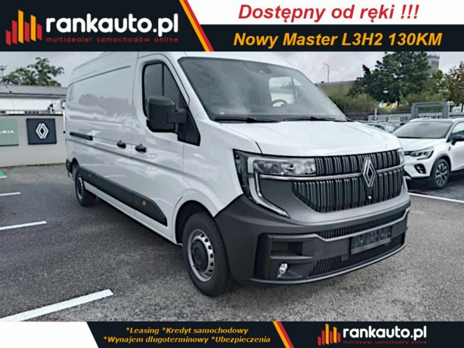 Renault Master L3H2 2.0 130KM, P.Vision, NOWY MODEL od ręki w EXTRA cenie !!